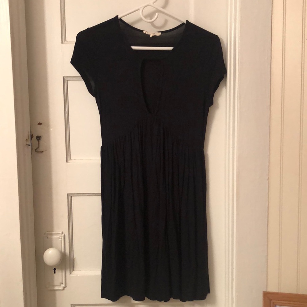 LA Hearts Black Mini Dress with chest cut out
